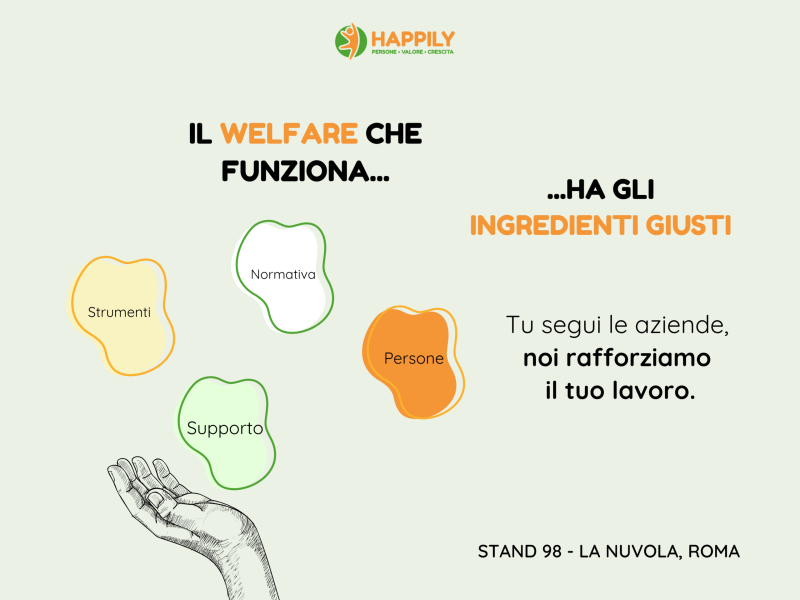 Pagina pubblicitaria HappilyxFestival del Lavoro (80 x 60 cm) (1)